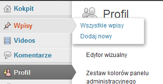 Dodawanie wpisu