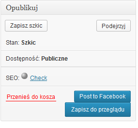 Publikacja artykułu