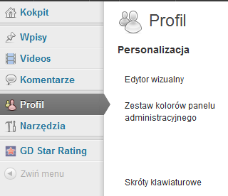 Edycja Profilu