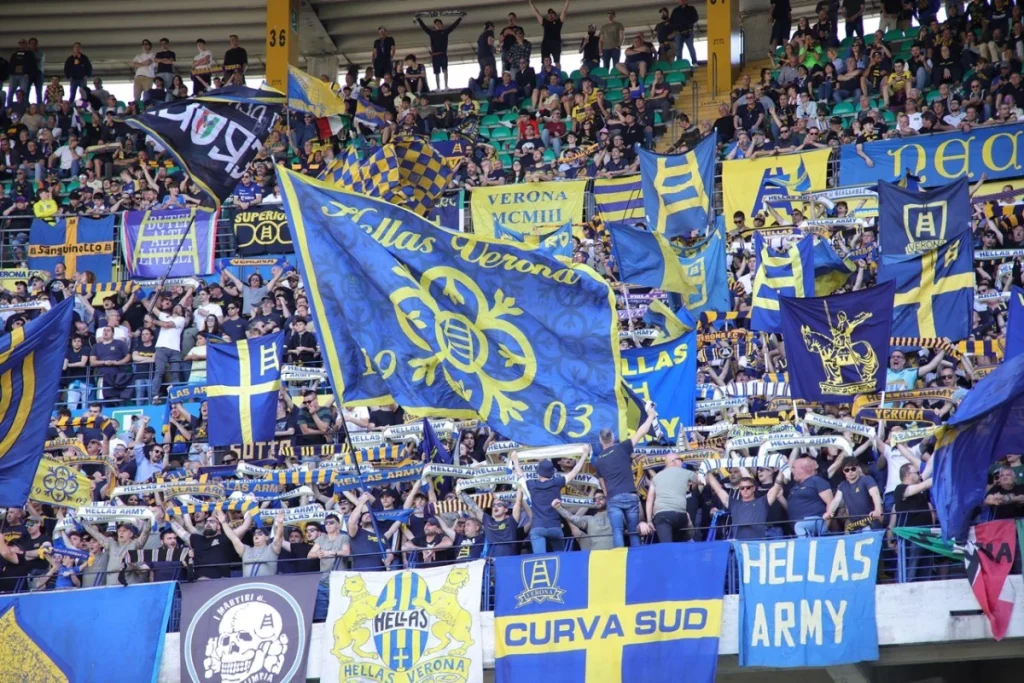 Hellas Verona - kibice 1